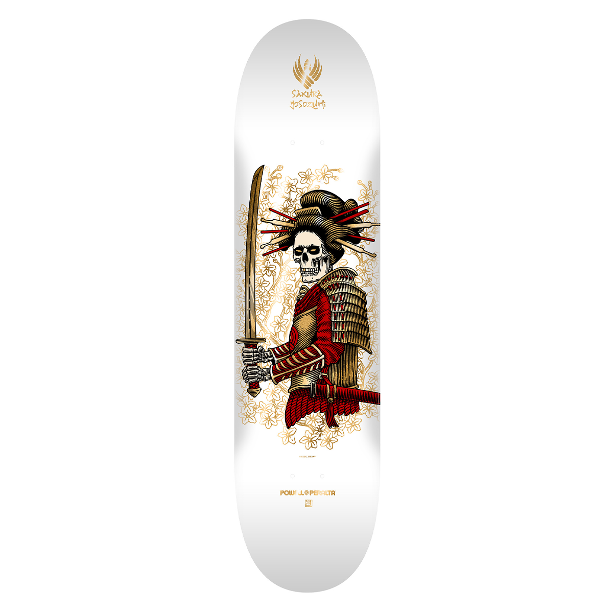 Powell Peralta Pro Sakura Yosozumi Flight Skate Deck - 8.25