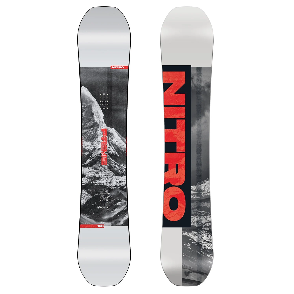 Nitro 2026 Prime Raw Snowboard - Assorted Sizes