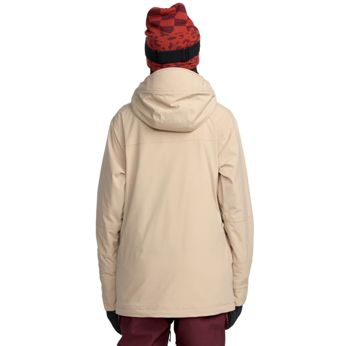 2026 SAMPLE Volcom Women's Shelter 20k 3D Stretch Snow Jacket - Oatmeal