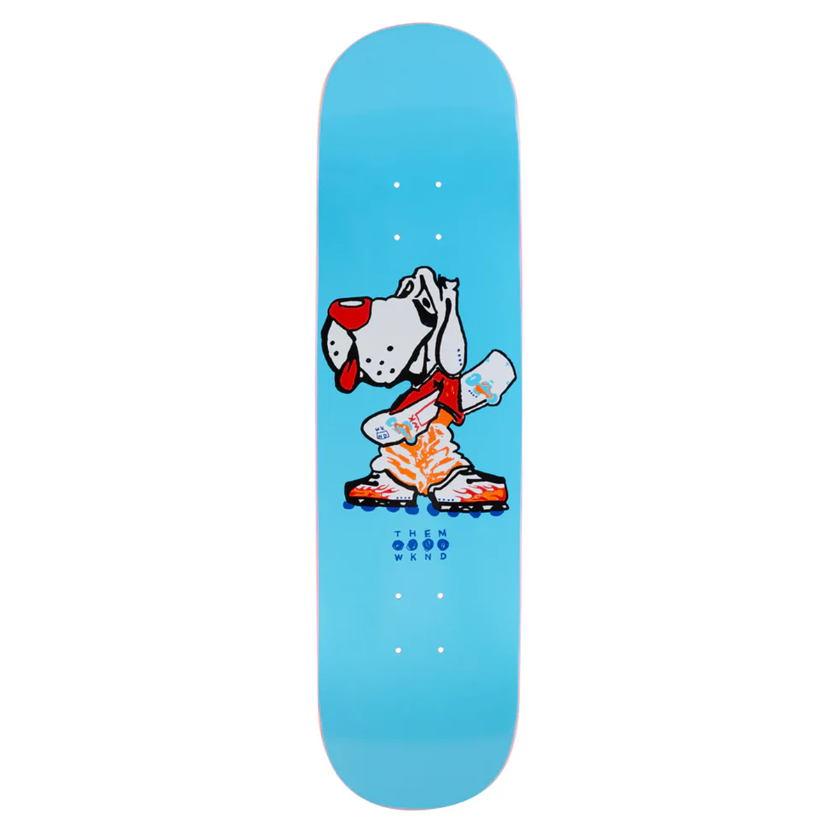 WKND x Them Skates SK8 Dawg Skate Deck - 8.0