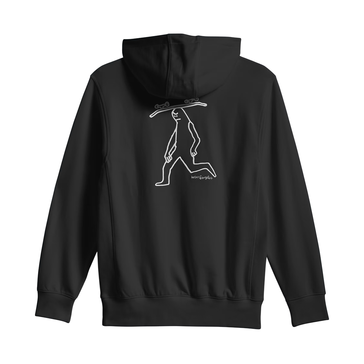 Adidas x Mark Gonzales Skate Head Hoodie - Black - Directive Boardshop