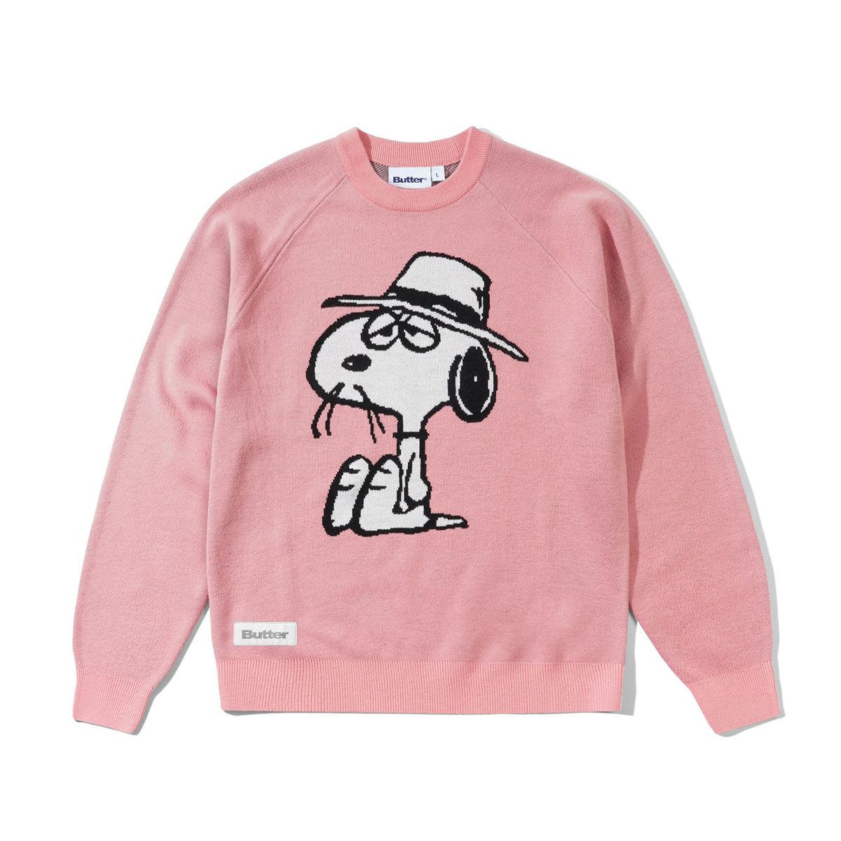 Butter x Peanuts Spike Knit Sweater - Light Pink