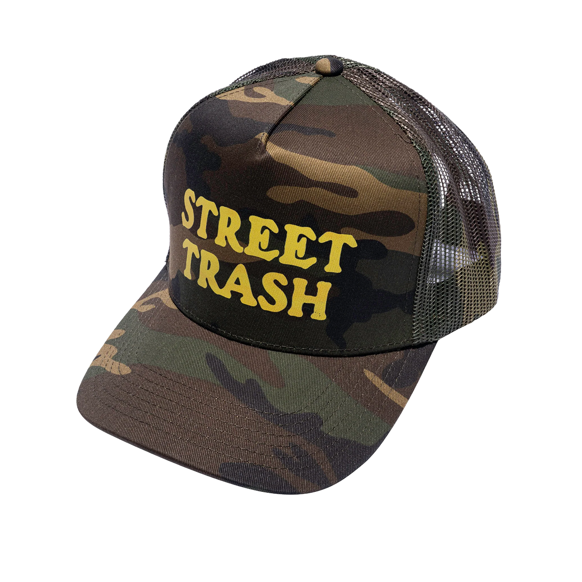 Deathwish Street Trash Trucker Hat - Camo