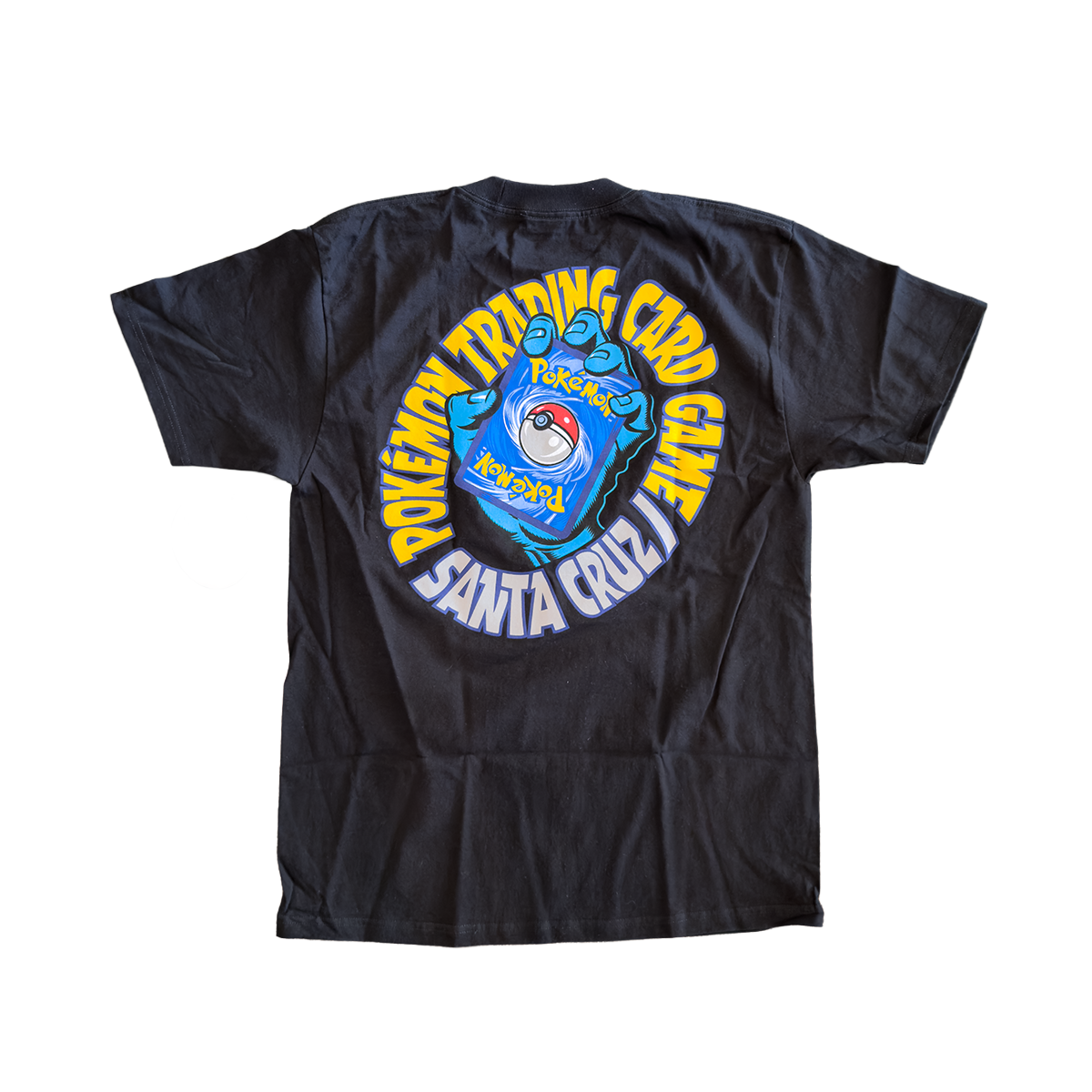 Santa Cruz Pokemon TCG Hand T-Shirt - Black