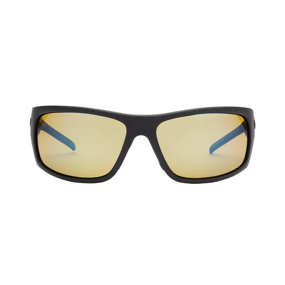 Electric Tech One XL Sport Sunglasses - Matte Black / Yellow Polarized Pro