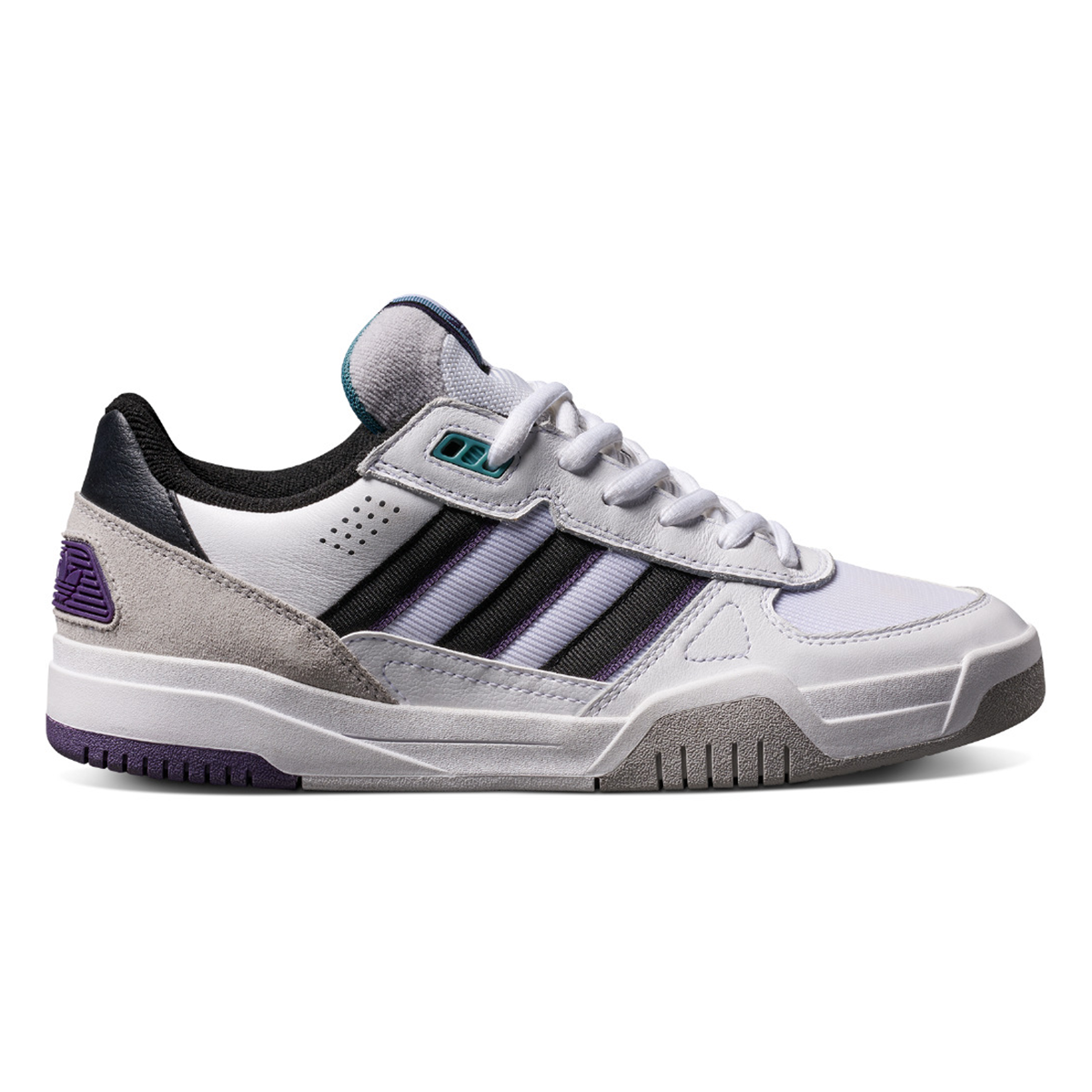 Adidas Tekkira Cup Shoes - White / Core Black / Aurora Plum