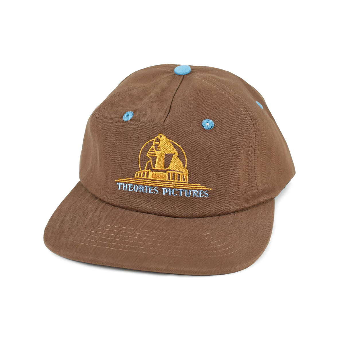 Theories Hollywood Snapback Hat - Brown