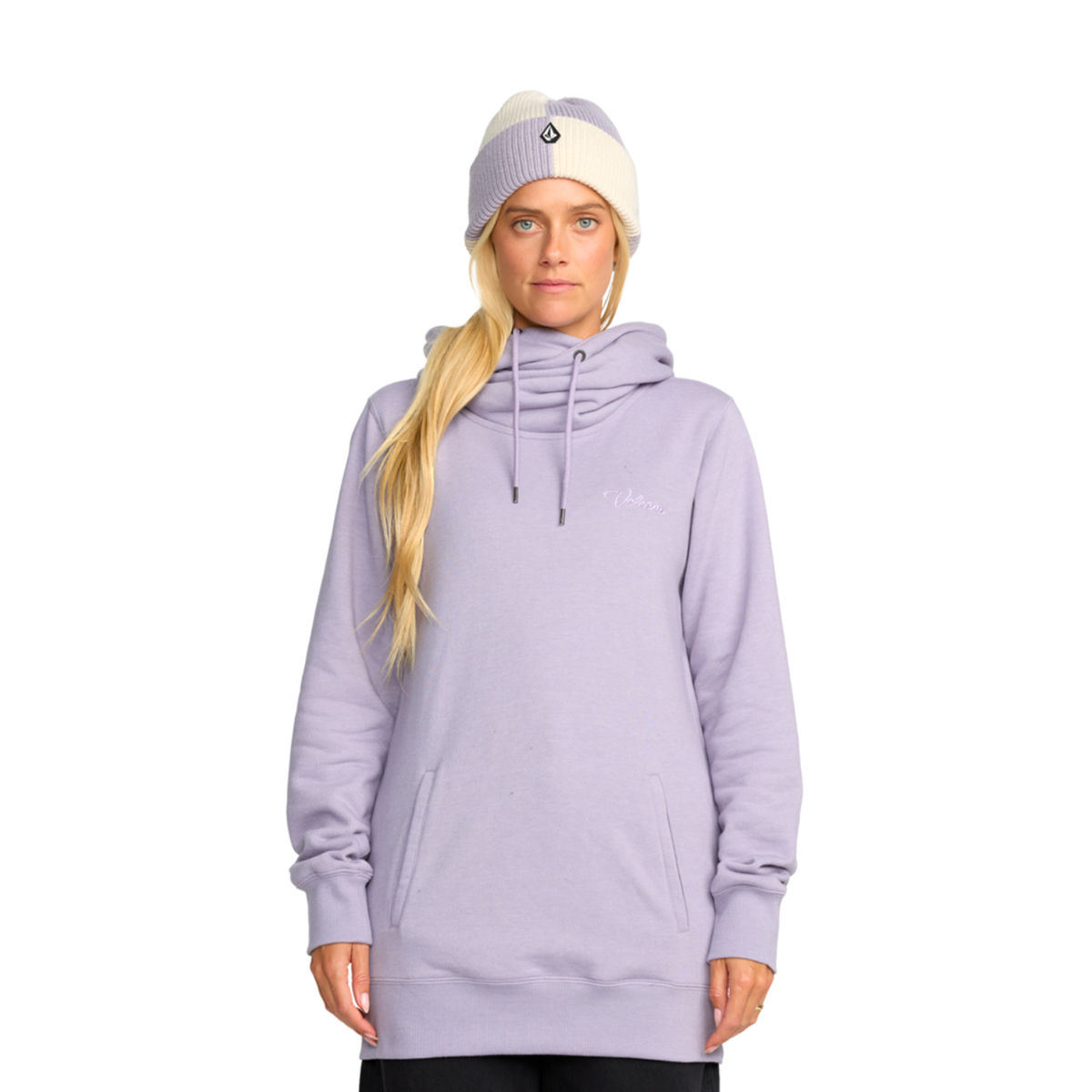 2026 SAMPLE Volcom Women's Tower P/O Fleece - Lavender Aura