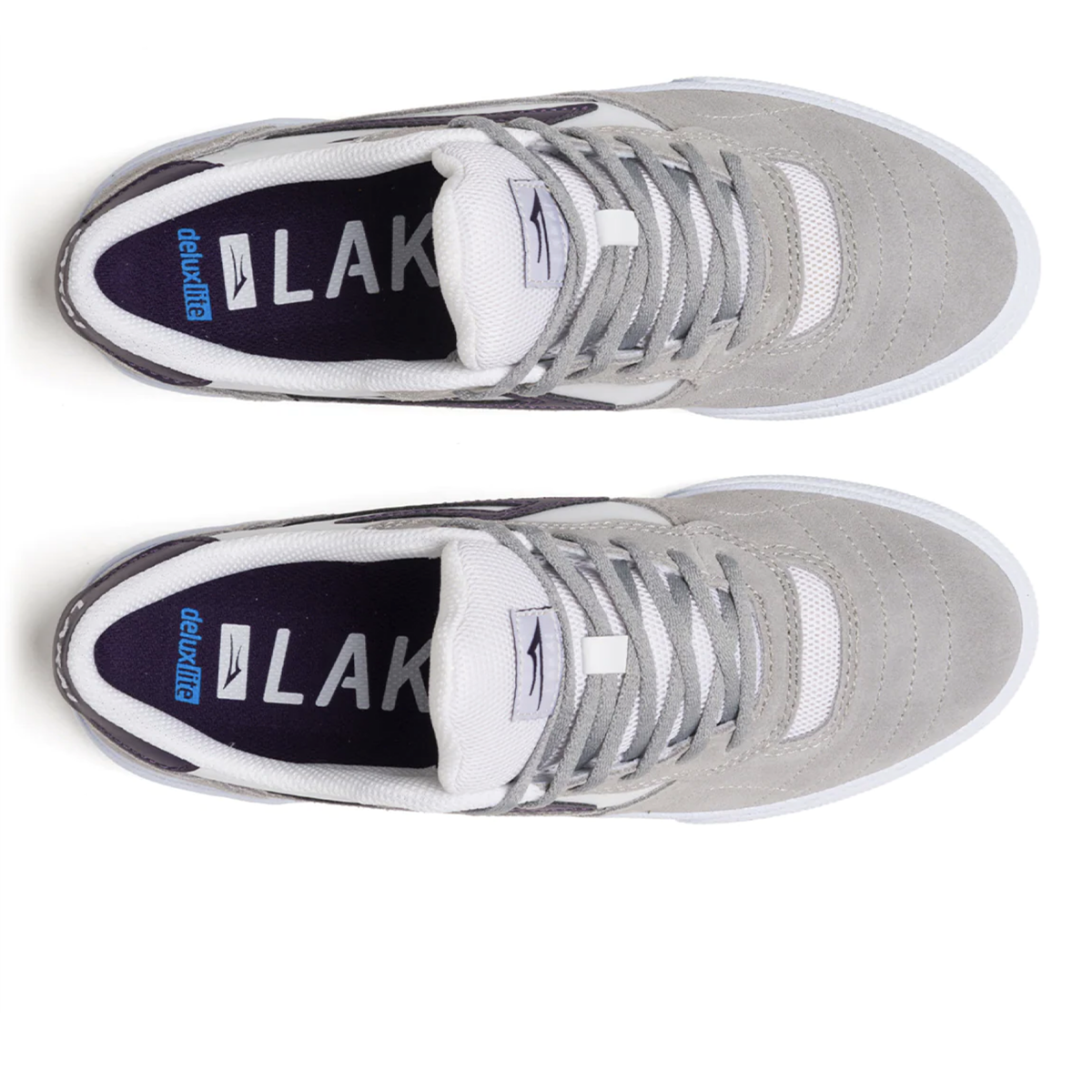 Lakai Cambridge Shoes - Grey/White