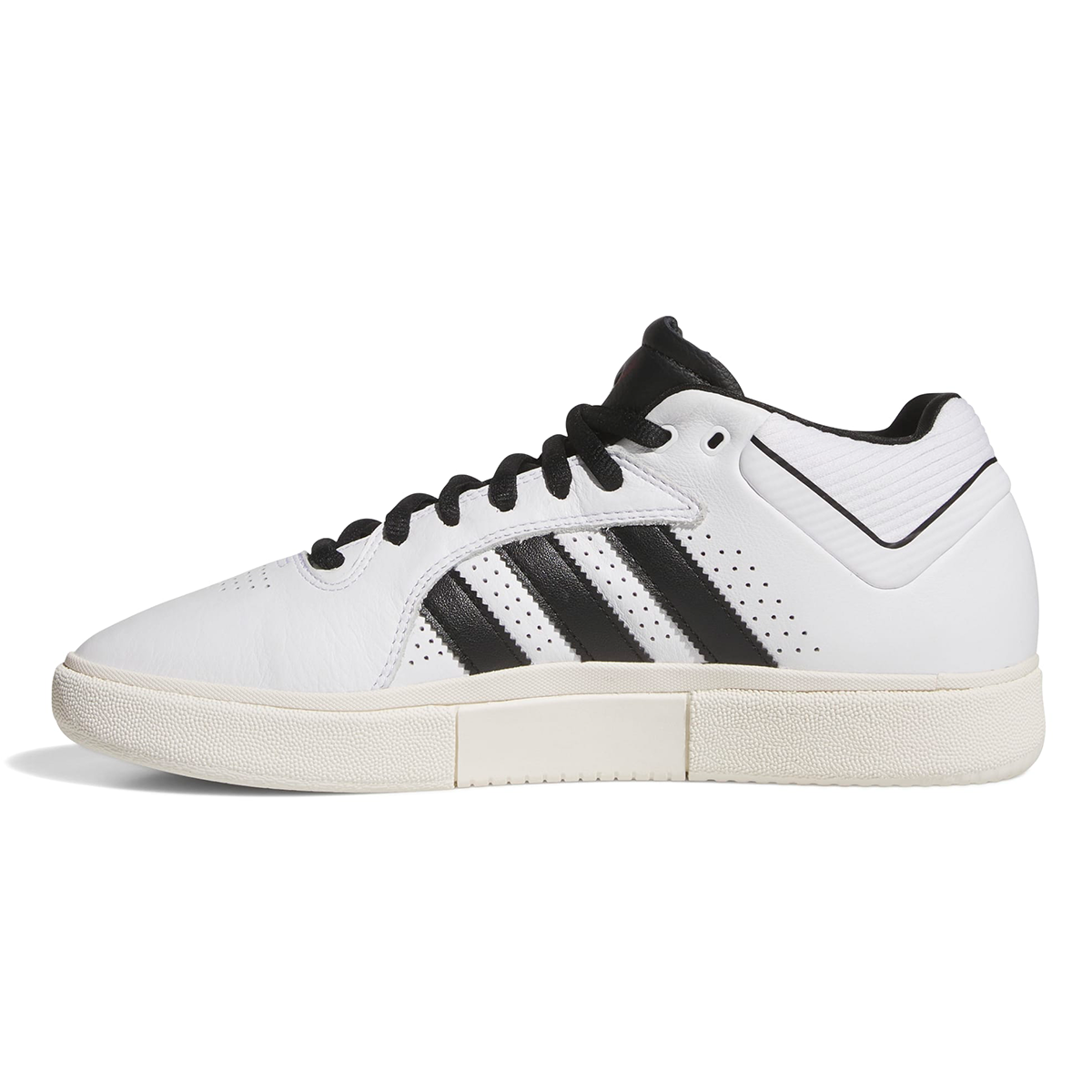 Adidas Tyshawn Shoes - Cloud White / Core Black / Cloud White