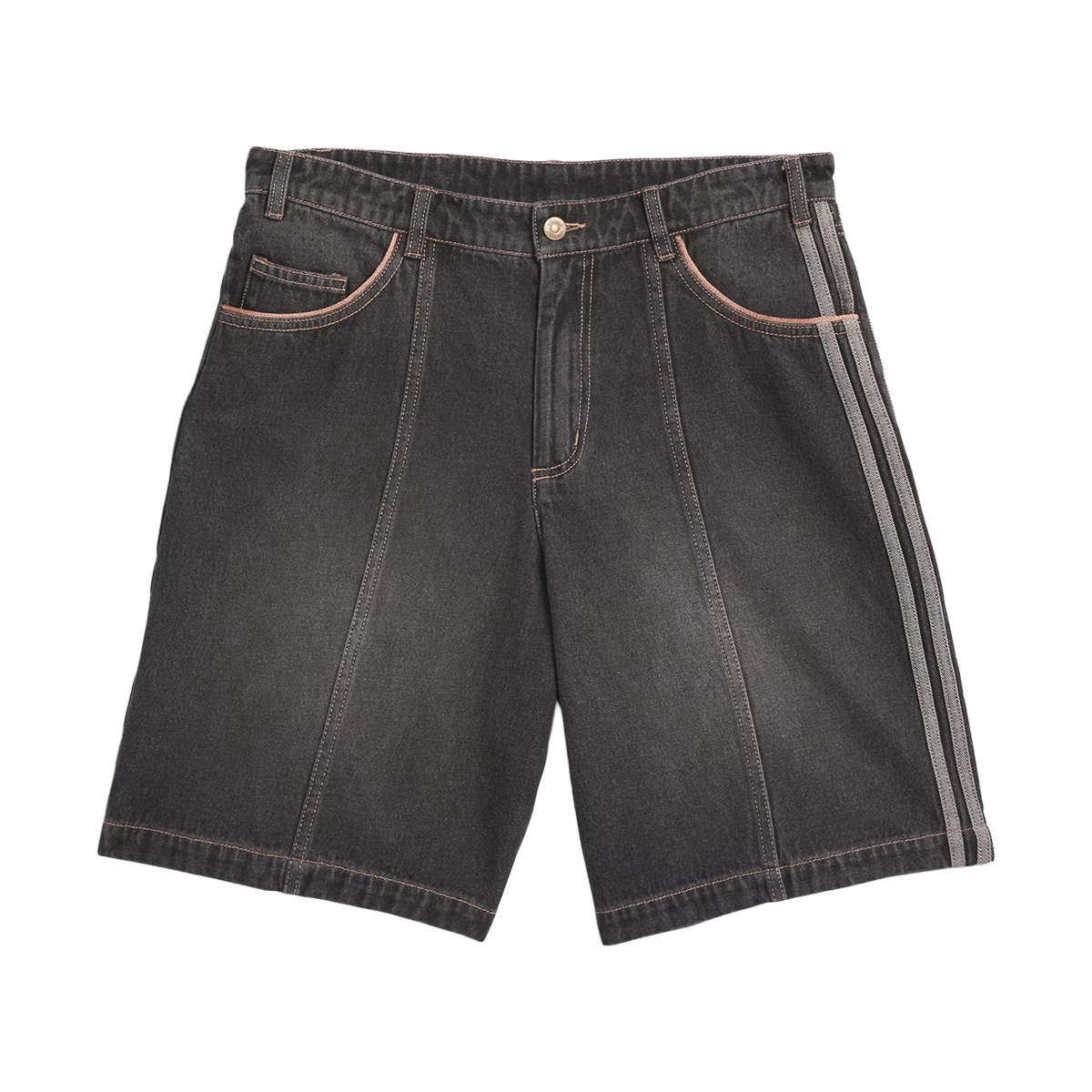 Adidas Tyshawn Denim Shorts - Black
