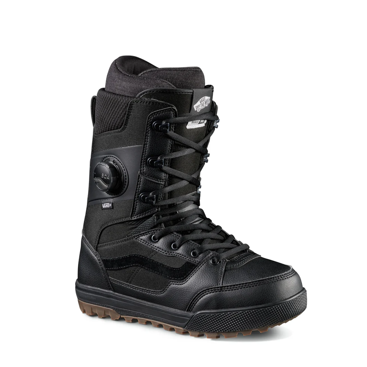 Vans 2026 Invado Pro Snowboard Boot - Black / Gum