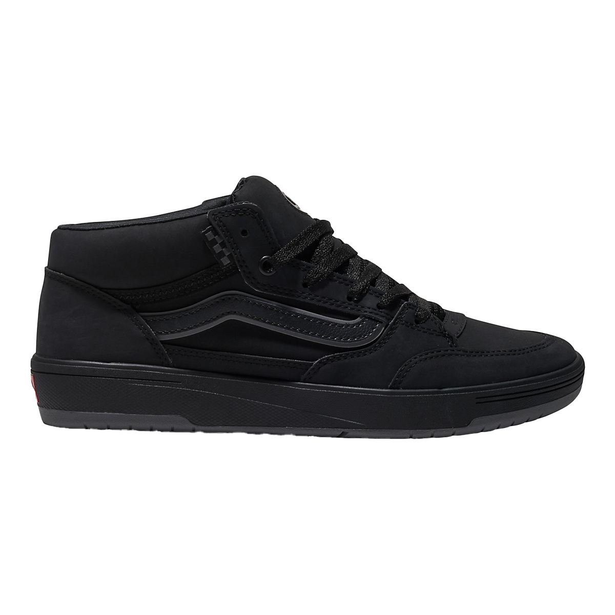 Vans skate mid black sales