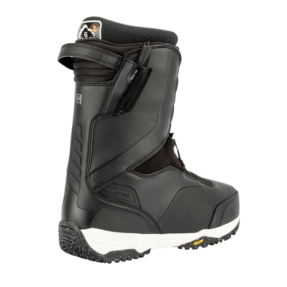 Nitro Venture TLS Mens Snowboard Boot 2026 Black / 10.5