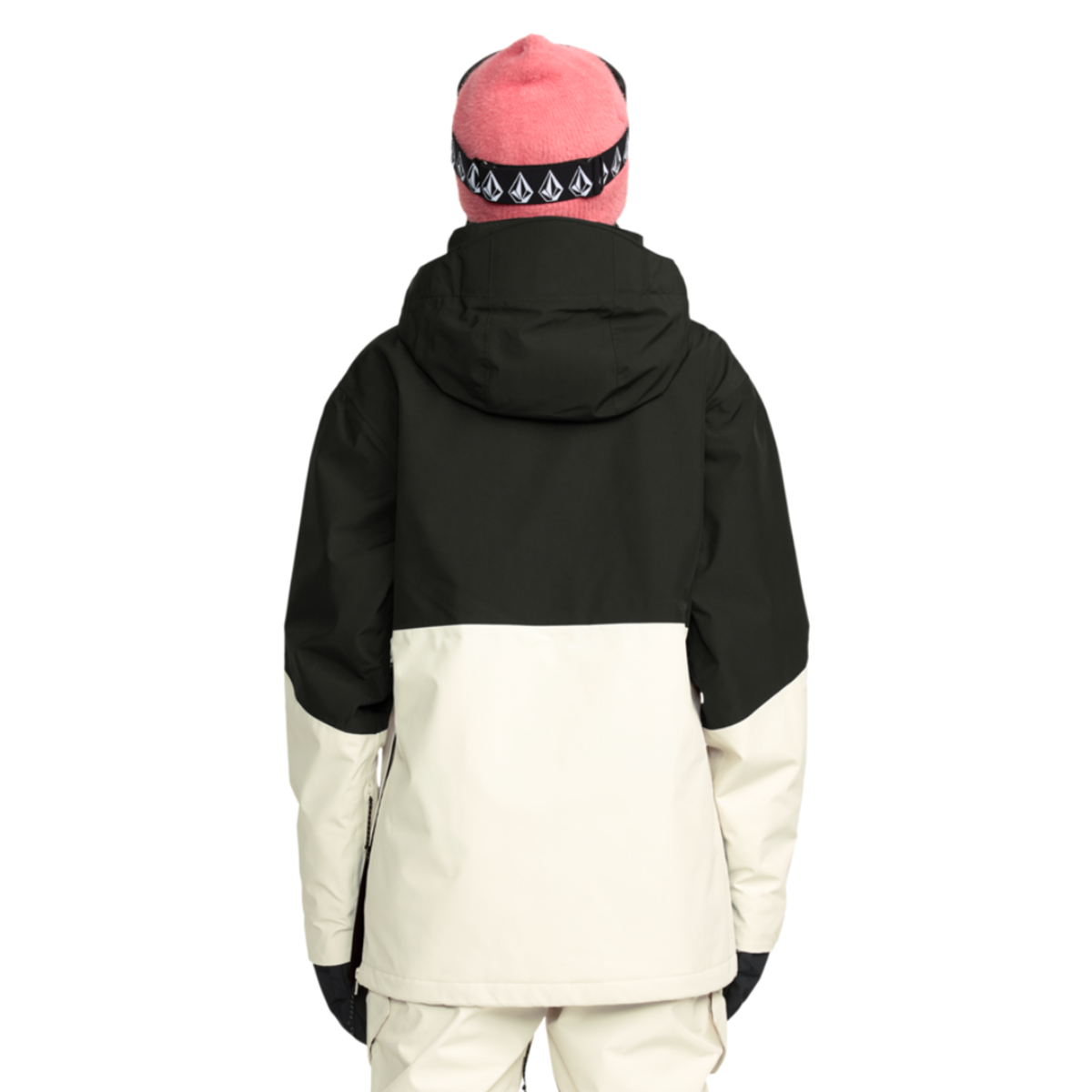 2026 SAMPLE Volcom Women's Fern Ins Gore Pullover Snow Jacket - Bone