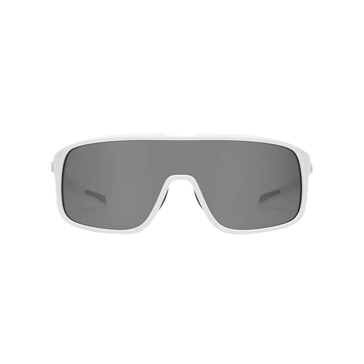 Volcom Macho Sunglasses - Gloss White / Silver Mirror