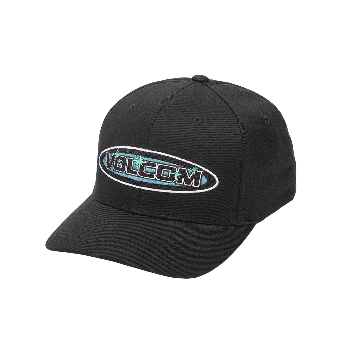 Volcom 21St Century Stone Flexfit Hat - Black