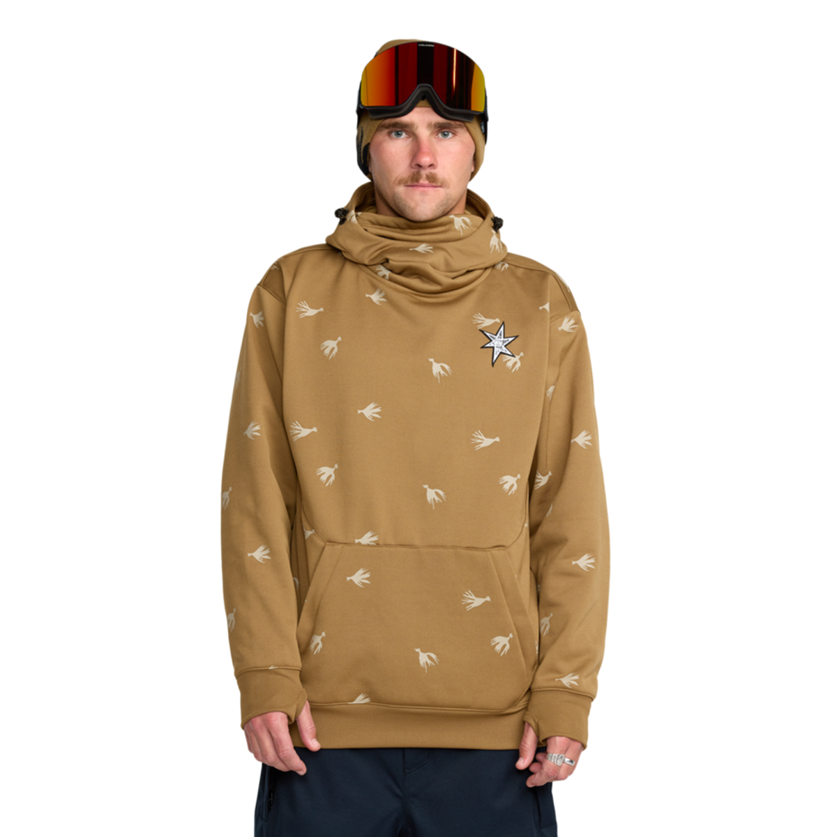 2026 SAMPLE Volcom Hydro Riding Hoodie - Bronze