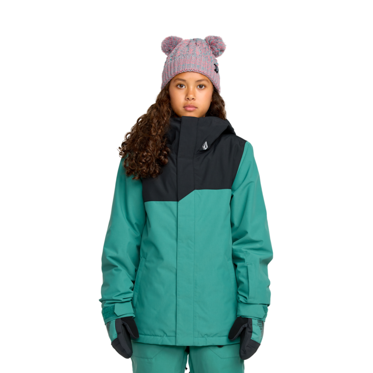 2026 SAMPLE Volcom Kid's Stone.91 INS Jacket - Spruce Green