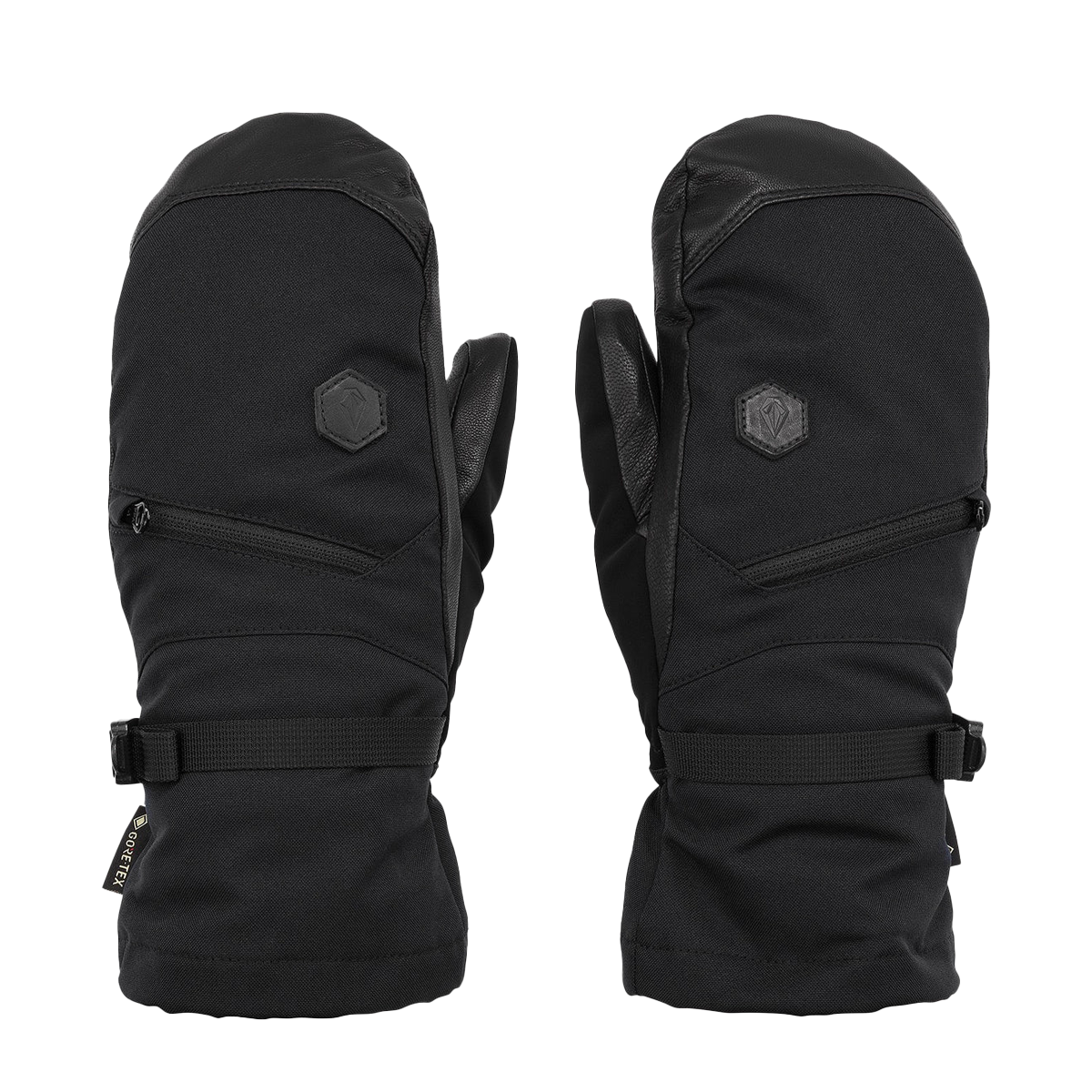 Volcom Women's Skye Gore-Tex Over Snow Mitt Black Directive