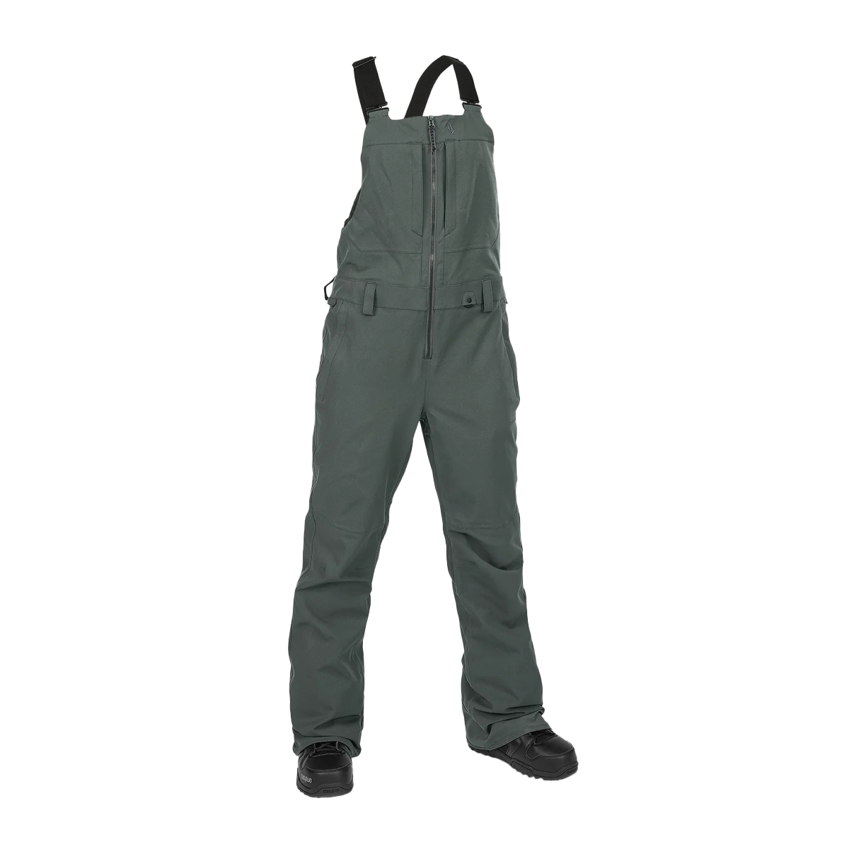 Volcom Women's Swift Bib Snow Overall - Eucalyptus