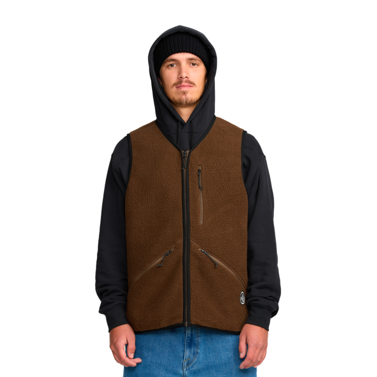 2026 SAMPLE Volcom Snowdrift Vest - Brown