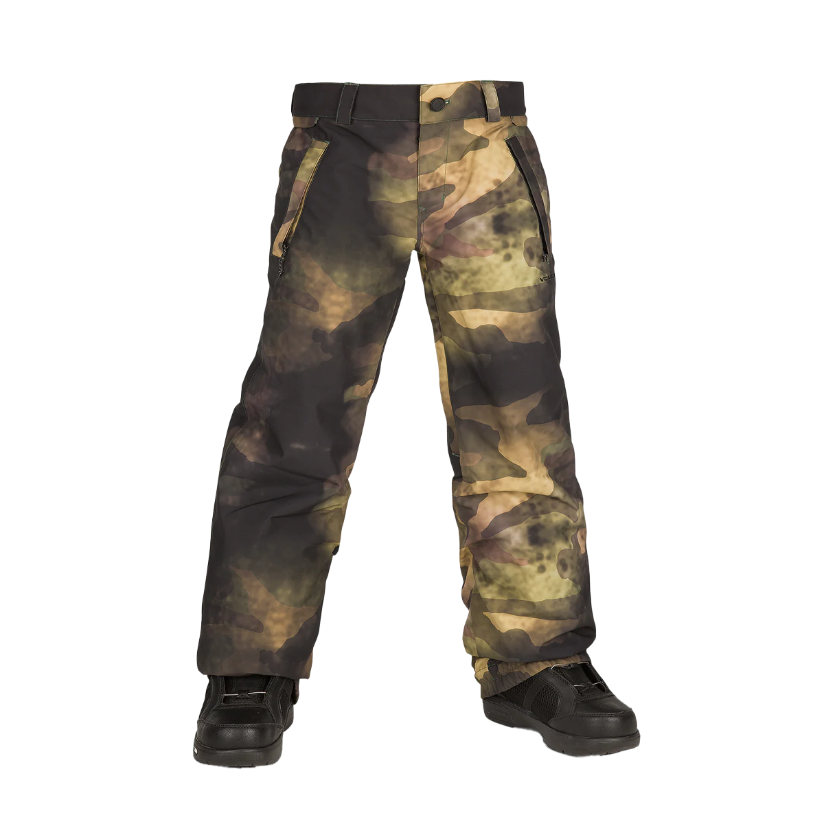 Volcom Youth Fernie Insulated Snow Pants - Camouflage
