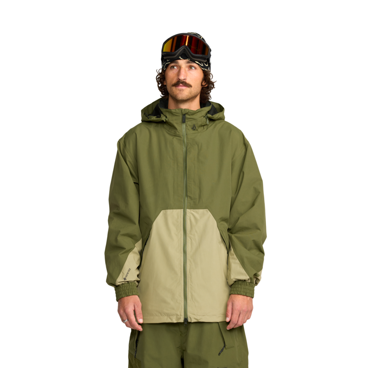 2026 SAMPLE Volcom LONGO GORE-TEX JACKET - Dark Olive - Directive 2026 SAMPLE Volcom LONGO GORE-TEX JACKET - Dark Olive - Directive