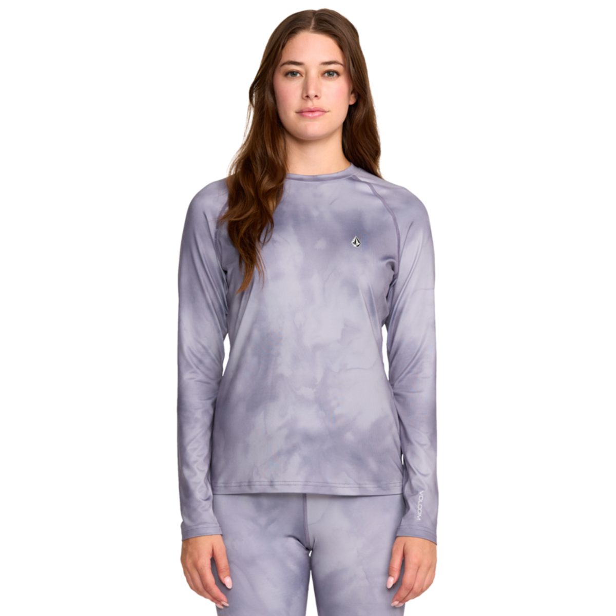 2026 SAMPLE Volcom Women's W V-Science Crew - Lavender Aura