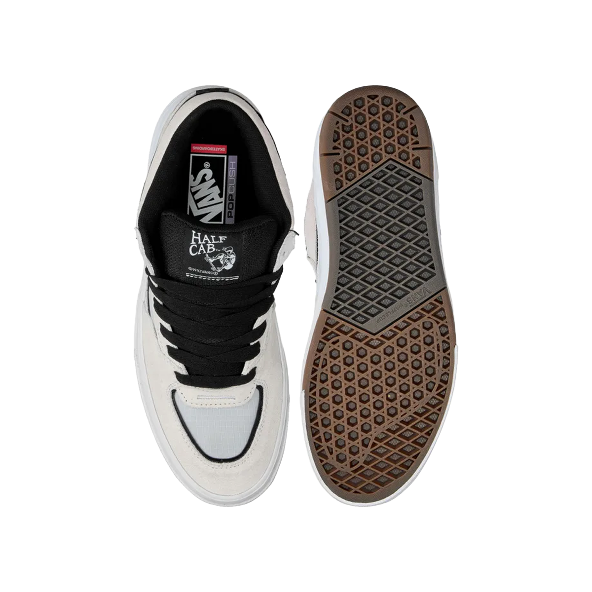 Vans Skate Wafflecup Half Cab - White / Black