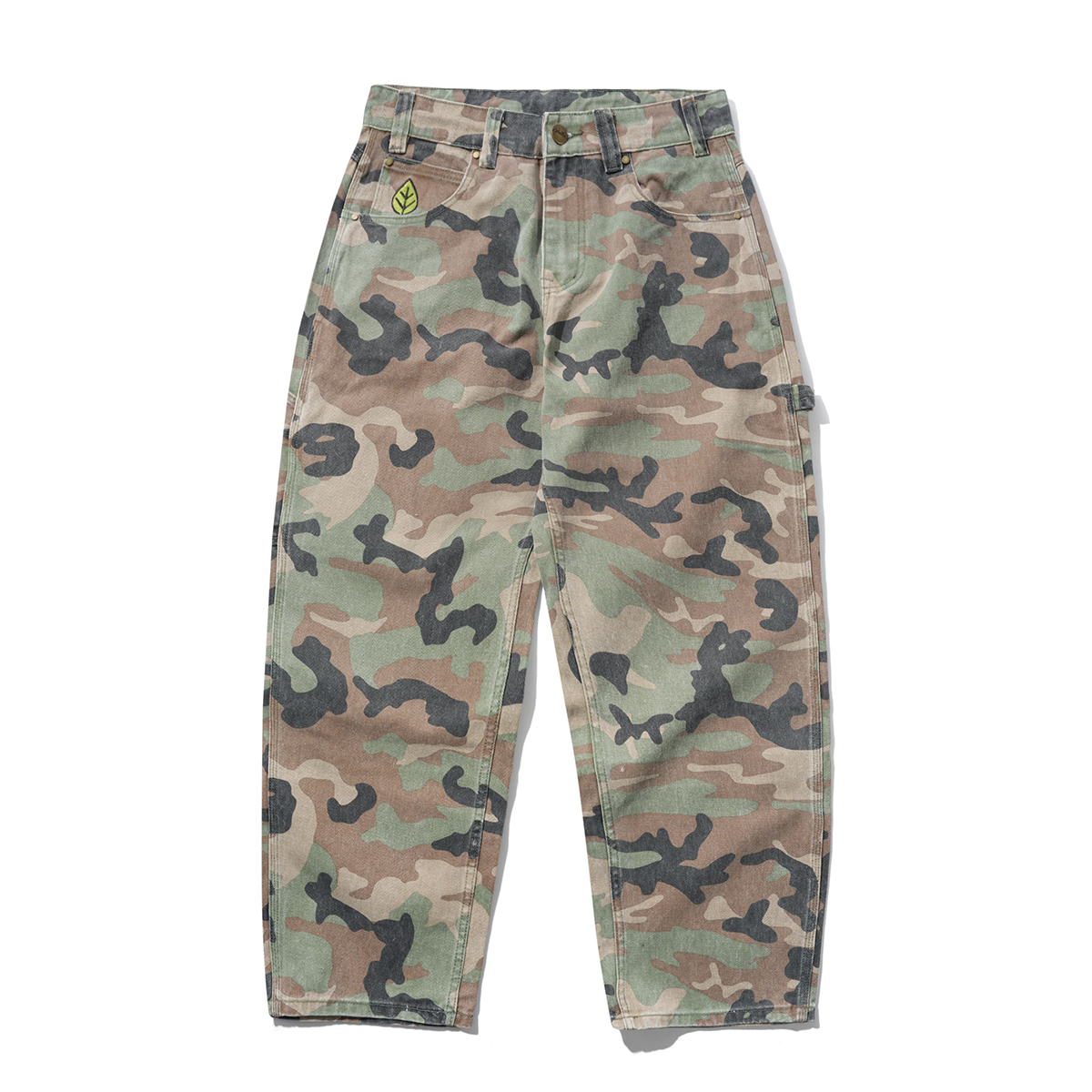 Butter Weathergear Denim Jeans - Woodland Camo