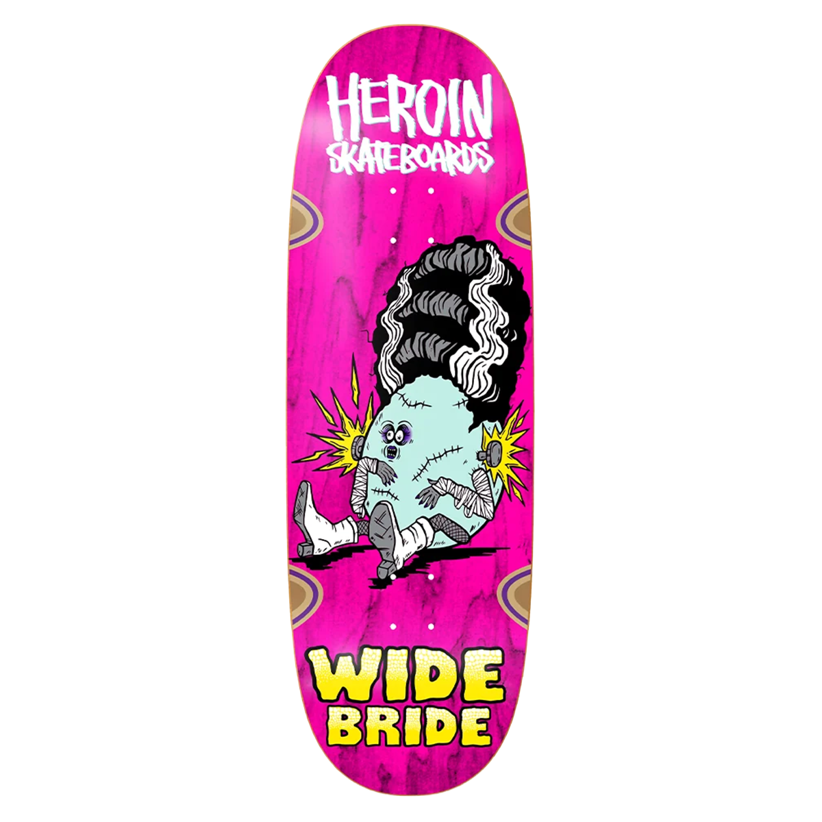 Heroin Wide Bride Skate Deck - 10.4