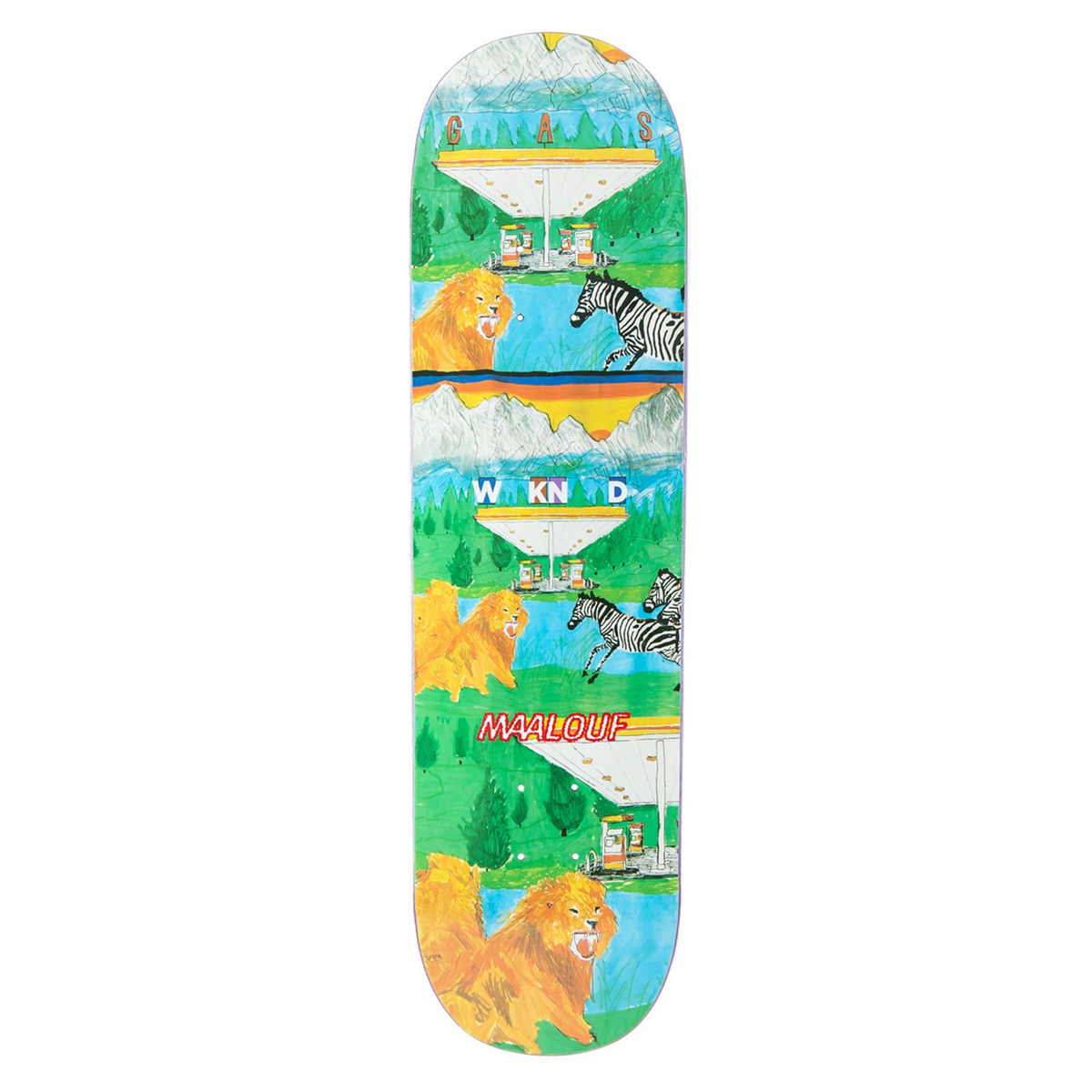 WKND Natural Gas Skate Deck - 8.25