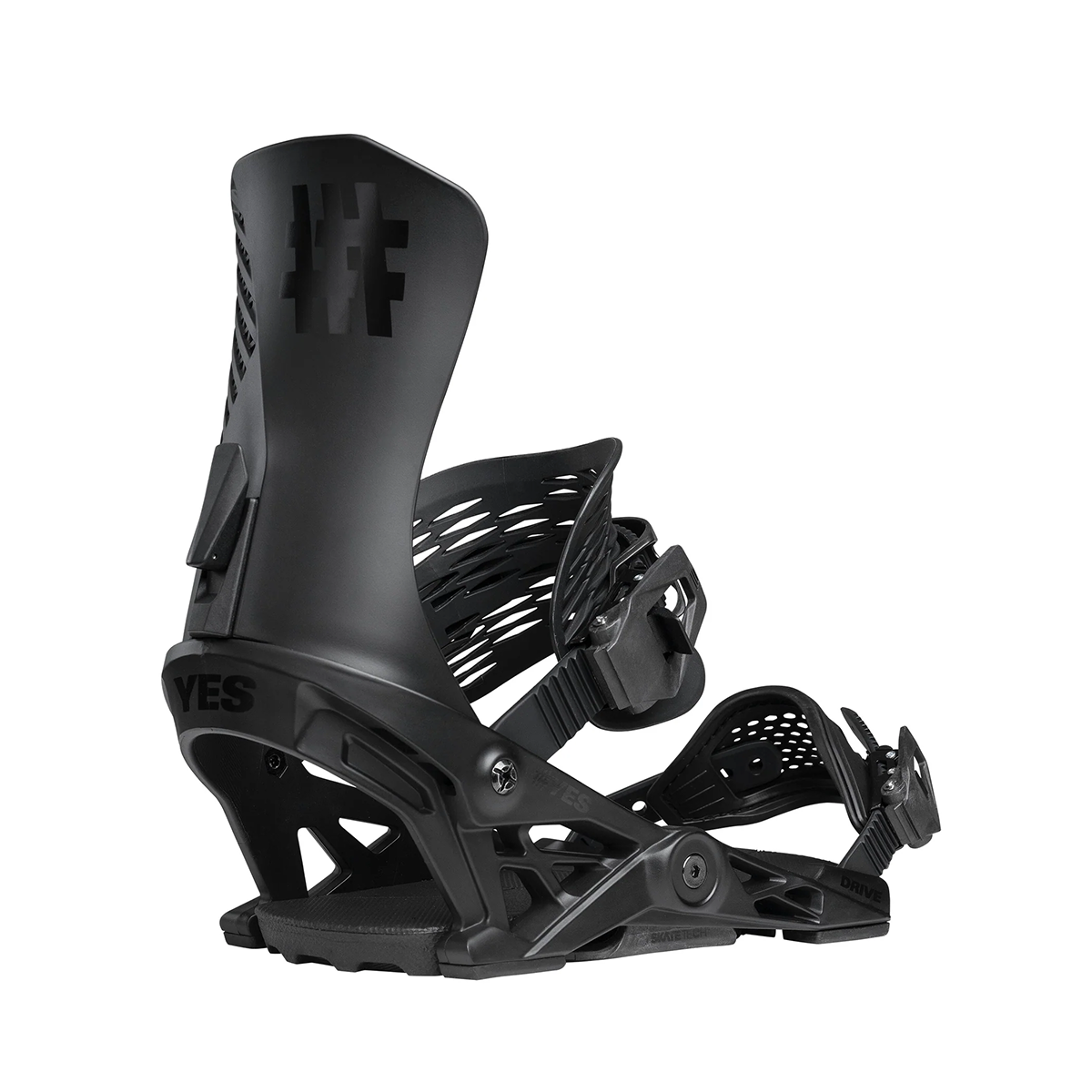 Yes 2026 Drive Snowboard Bindings - Pitch Black