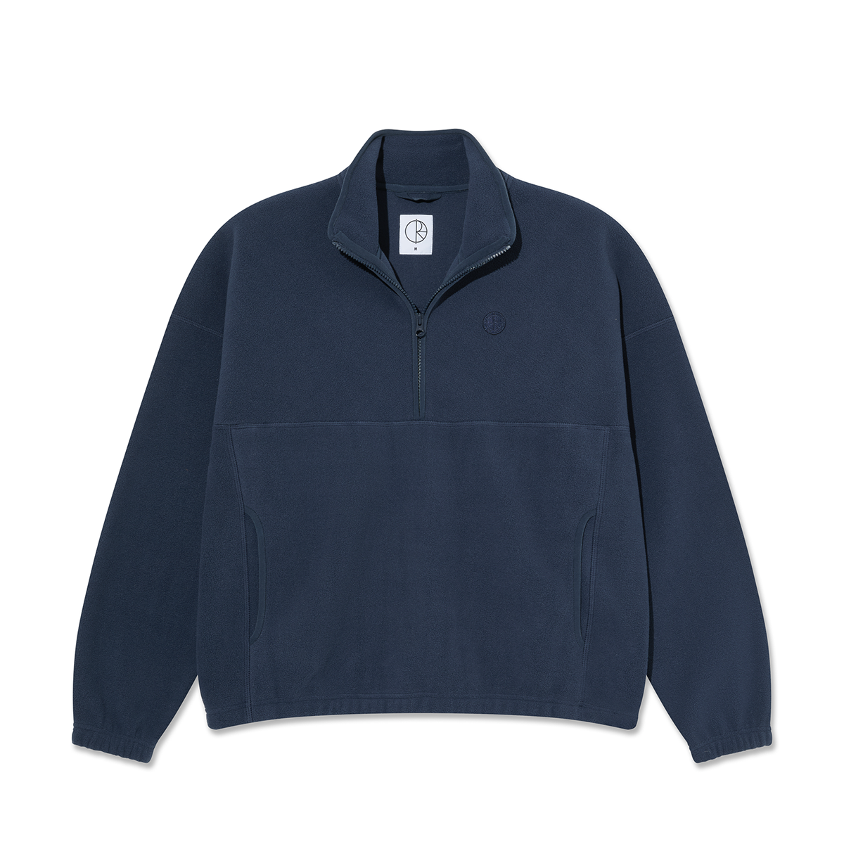 Polar Ivan Half Zip Sweatshirt - Grey Blue