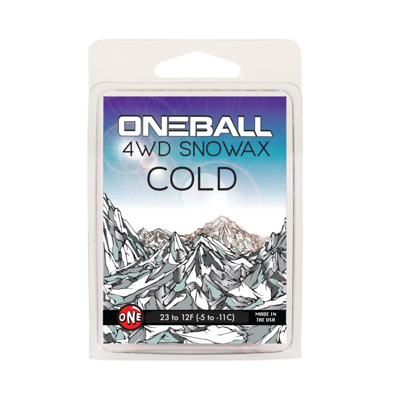 One Ball 4WD 165G Snow Wax - Cold