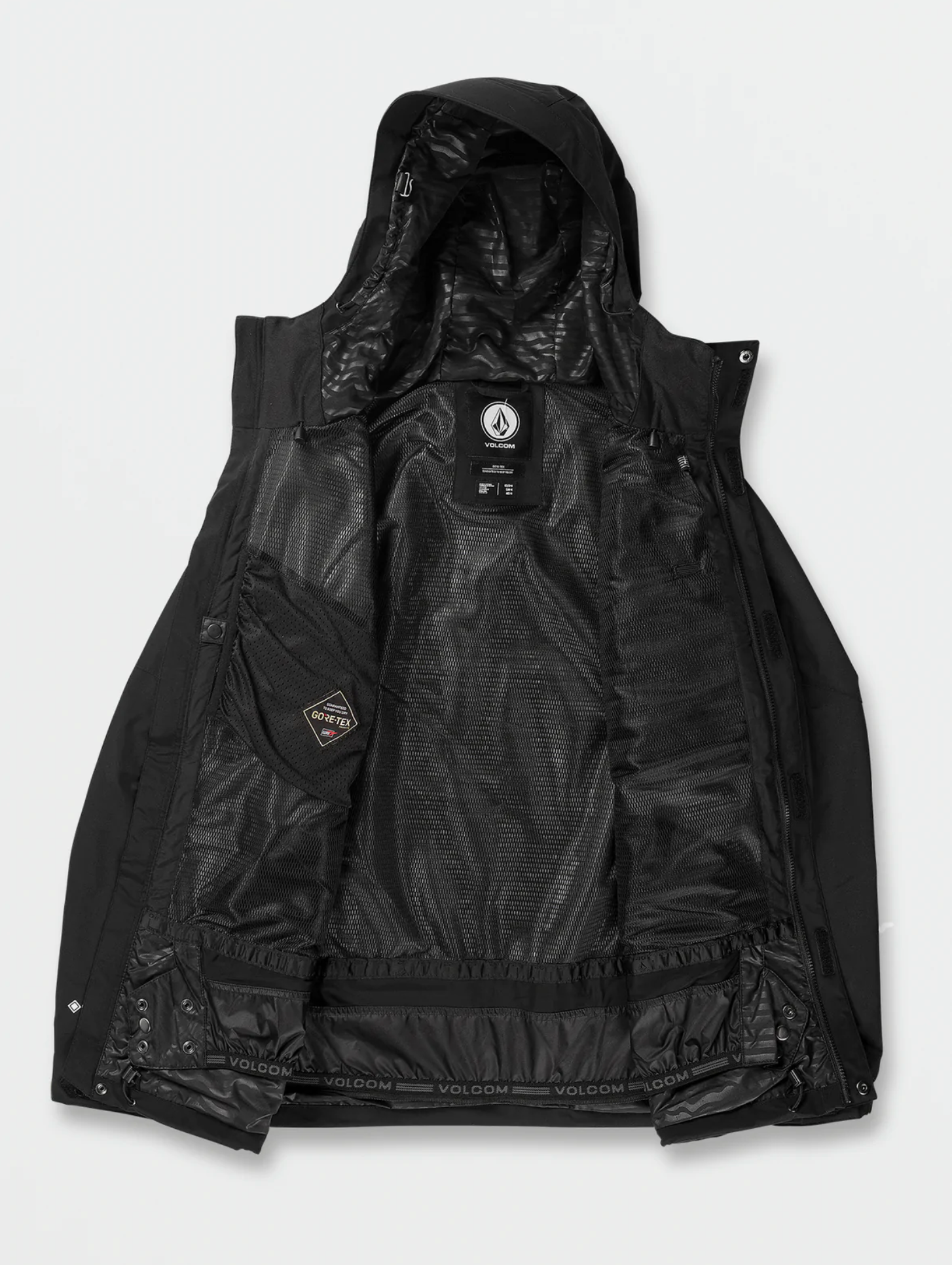 Volcom L Gore Tex Snow Jacket Black