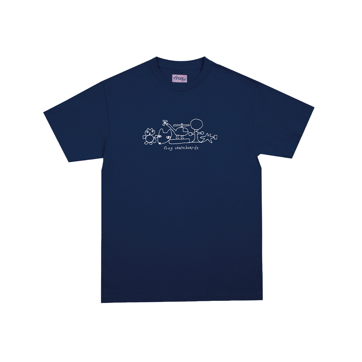 Frog Chopper T-Shirt - Navy