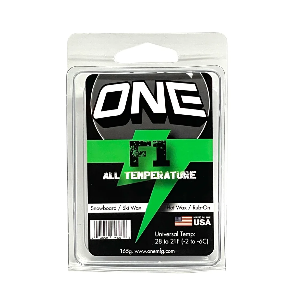 One Ball F1 165g Snow Wax - All Temp