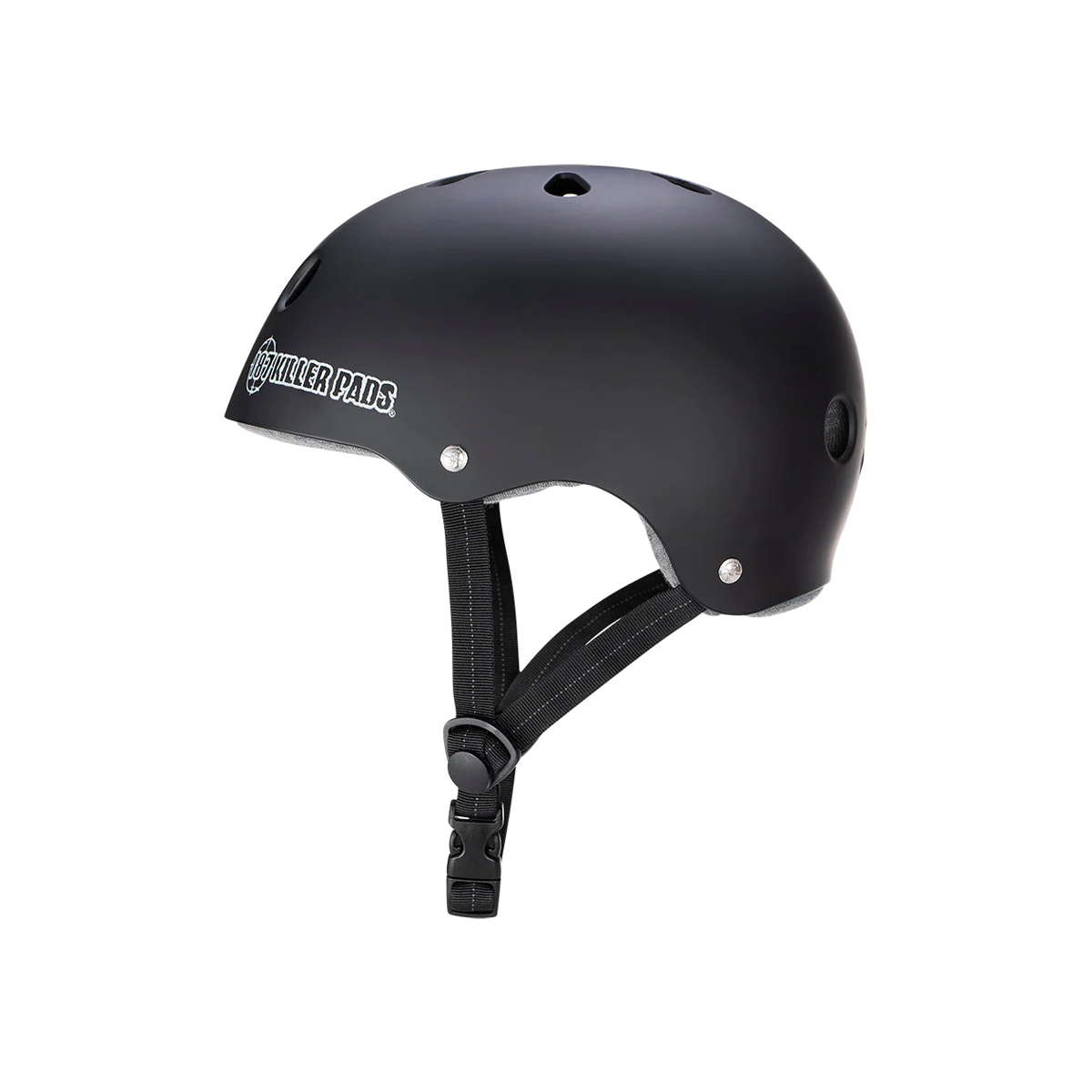 187 Killer Pads Pro Skate Helmet W/ Sweatsaver Liner - Matte Black