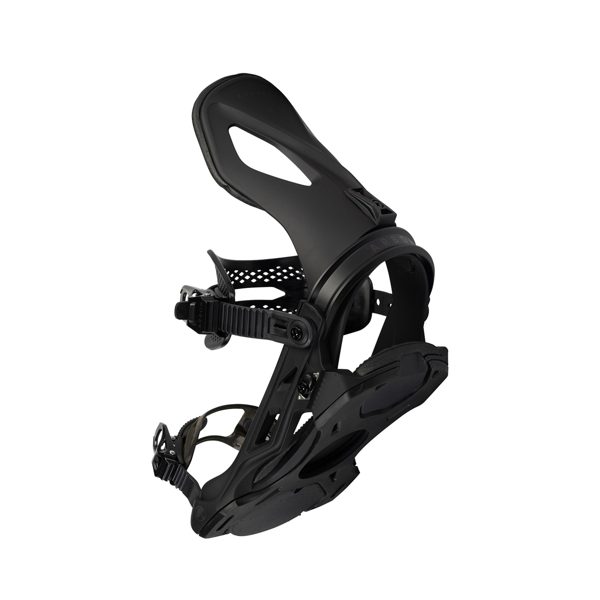 Arbor 2024 Cypress Snowboard Bindings - Black