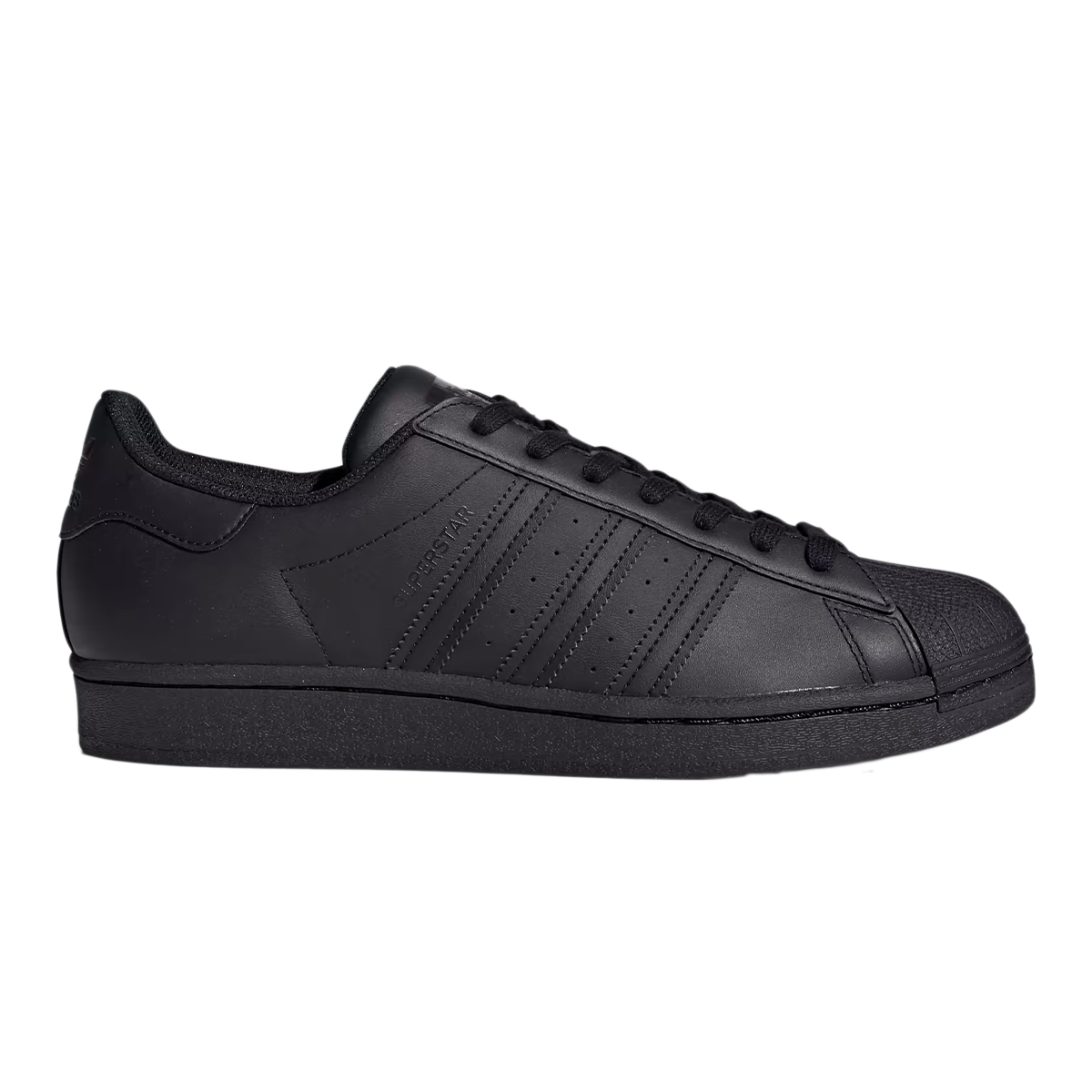Adidas Superstar Leather ADV Shoe - Black/Black