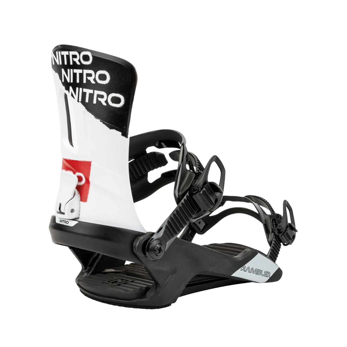 Nitro 2025 Rambler Snowboard Bindings - Raw