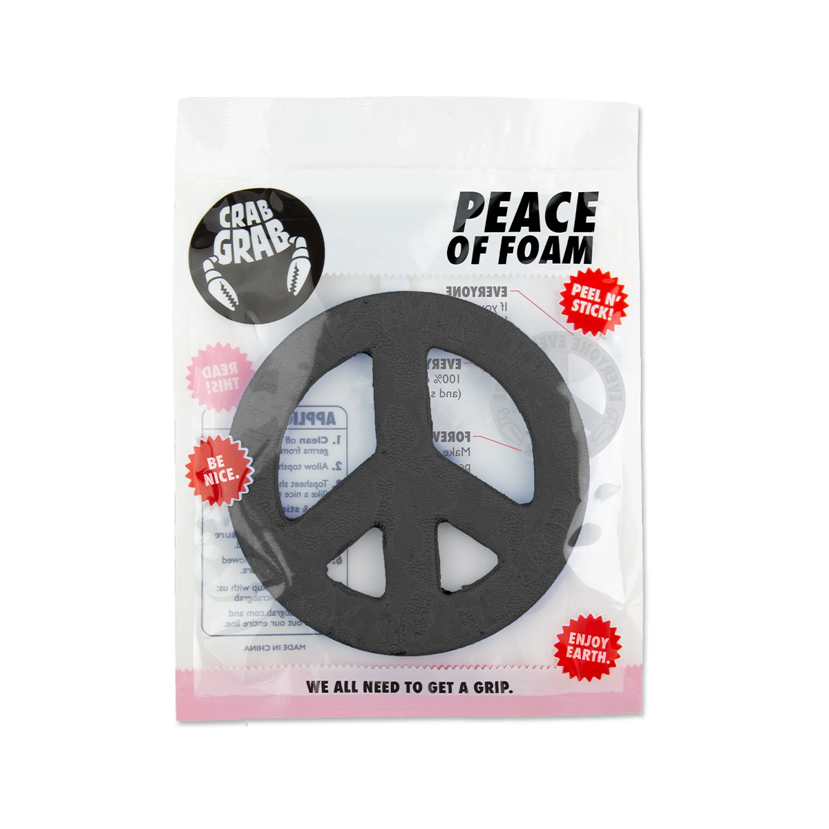 Crab Grab Peace Of Foam Stomp Pad - Assorted