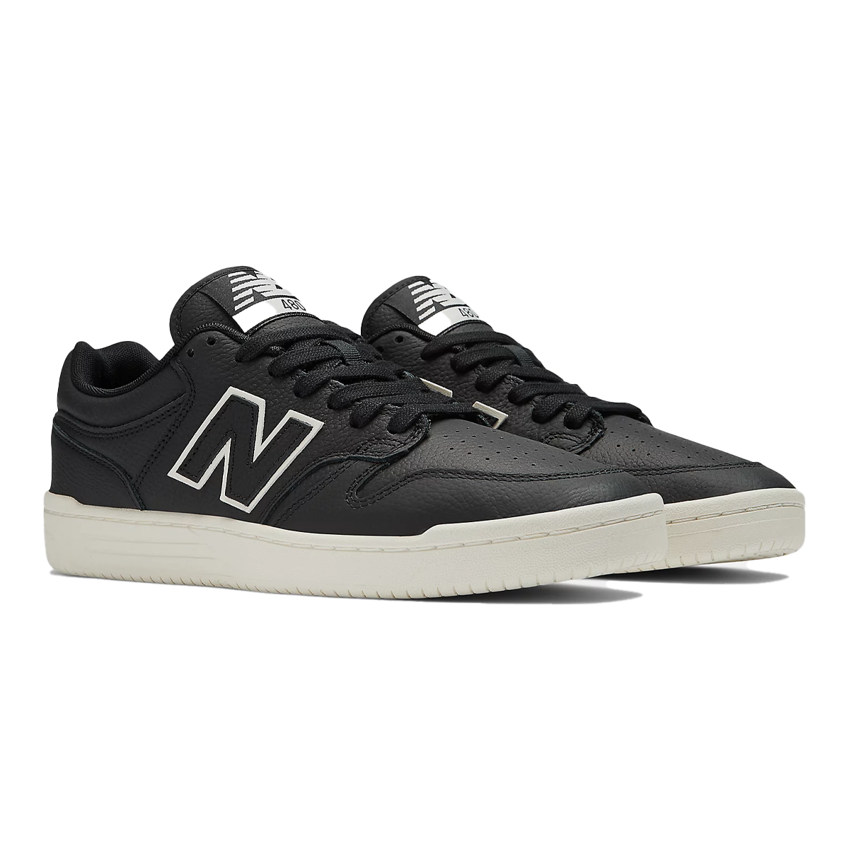 New Balance NM 480 Shoes - Black/White