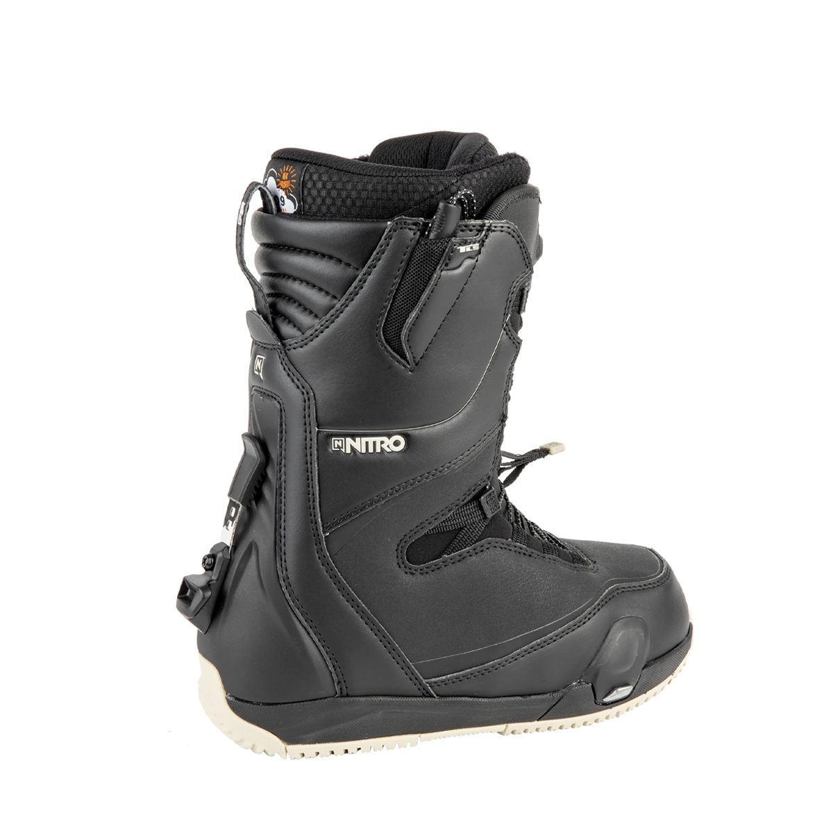 Nitro Women's 2024 Cave TLS Step On Snowboard Boots - Black/Sand