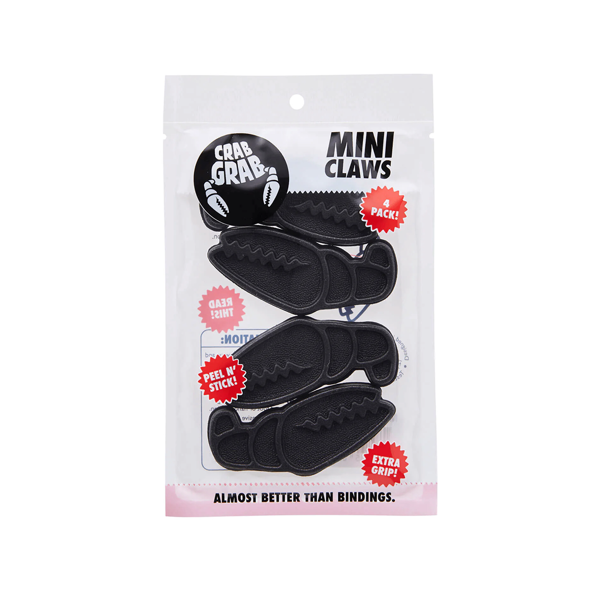 Crab Grab Mini Claws Stomp Pad - Black