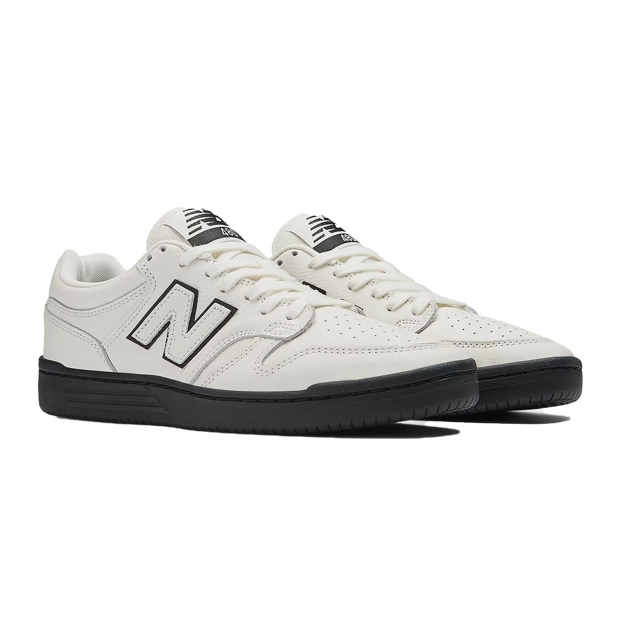 New Balance NM 480 Shoes - White/Black