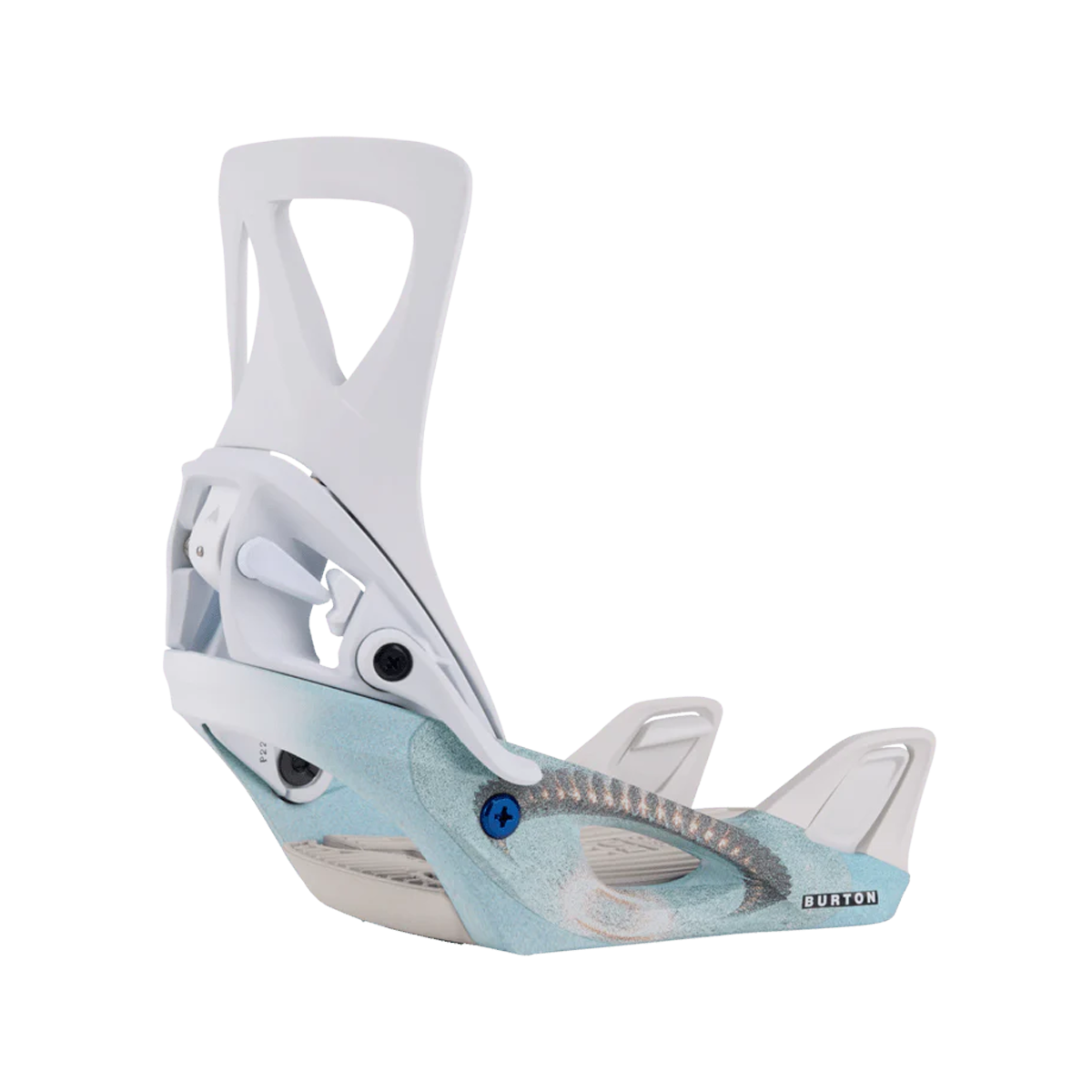 Burton Women's 2024 Step On Re:Flex Snowboard Bindings - White/Graphic