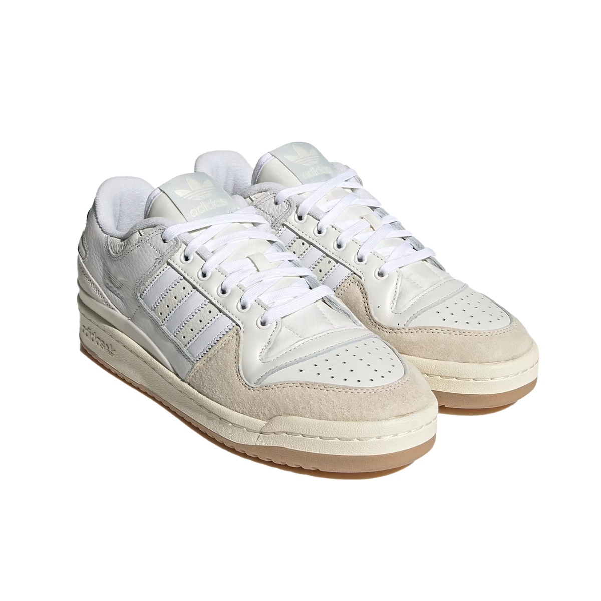 Adidas Forum 84 ADV Low  Shoes - Chalk White / White / Cloud White